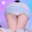 縞パンでパンツ固定バイブ♡