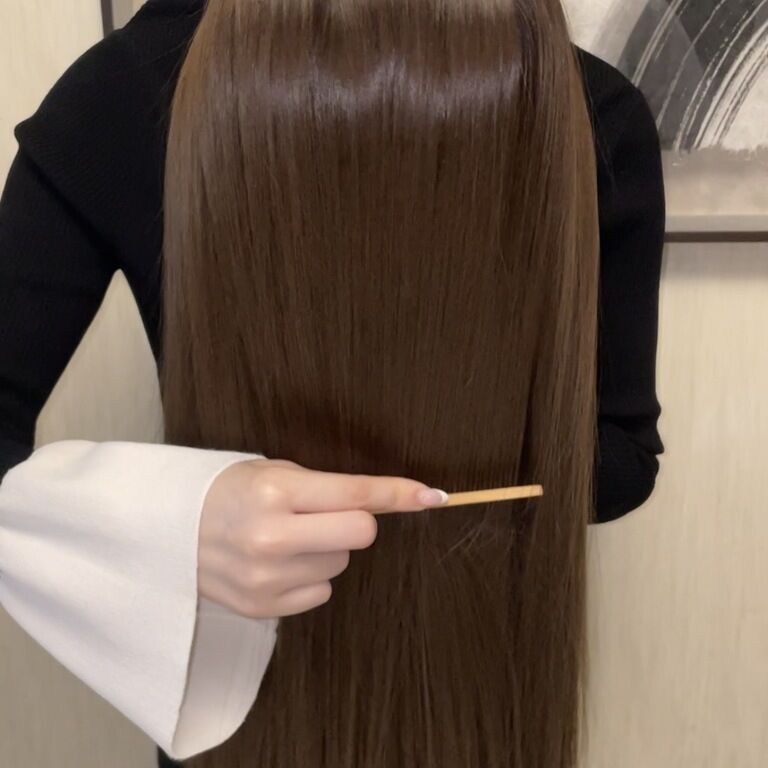 立ち貞子ブラッシング💕