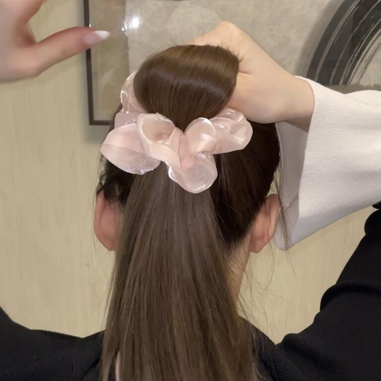 シュシュポニテ💕