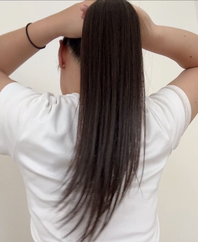 高めポニーテール✨