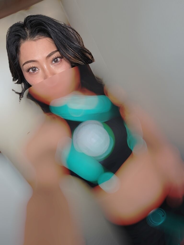 レースクイーンコスチューム自撮り
