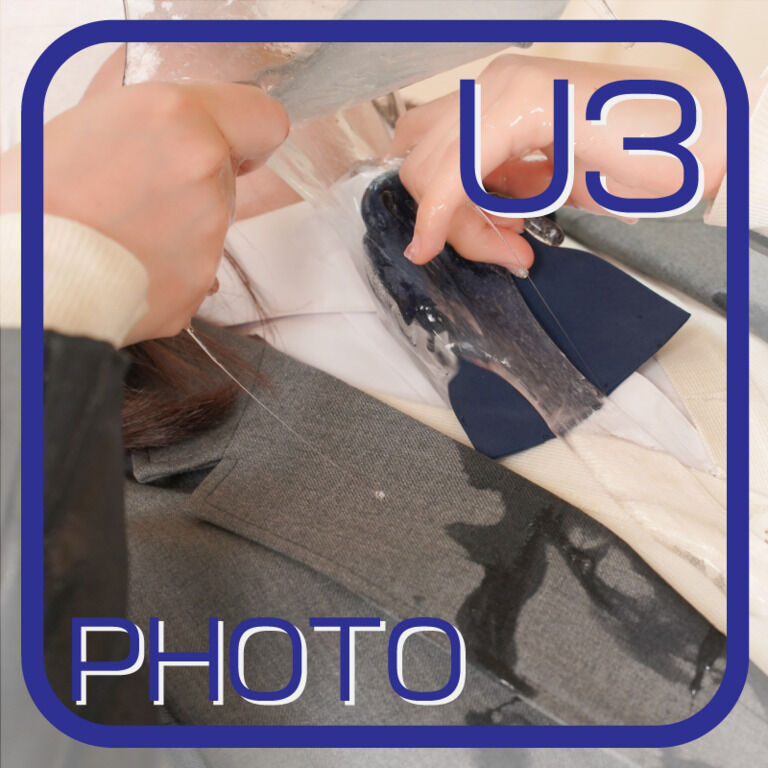 【写真版】制服ローション#3「グレースーツ風制服」編