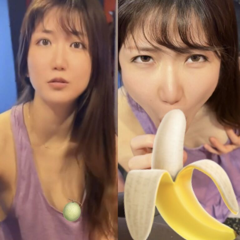 ジムの巨乳黒髪シンママスタッフが仕事中客にフェラ