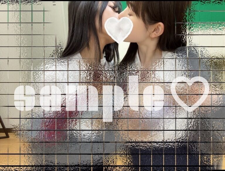 【百合】べろちゅー動画&机の角で…♡【200枚超】