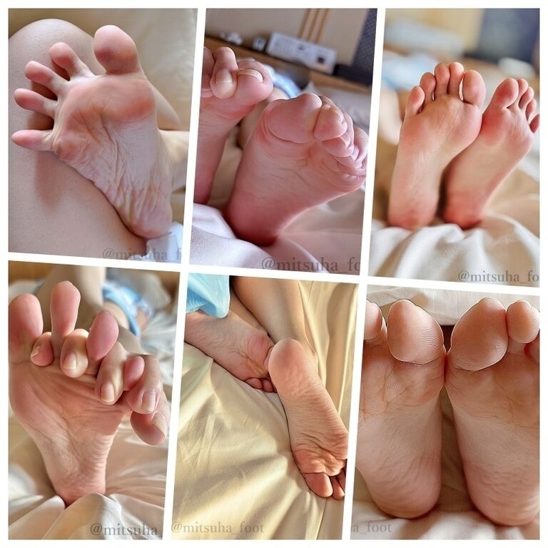 Mitsuha Foot Collection Pack 5 Sols(足裏）
