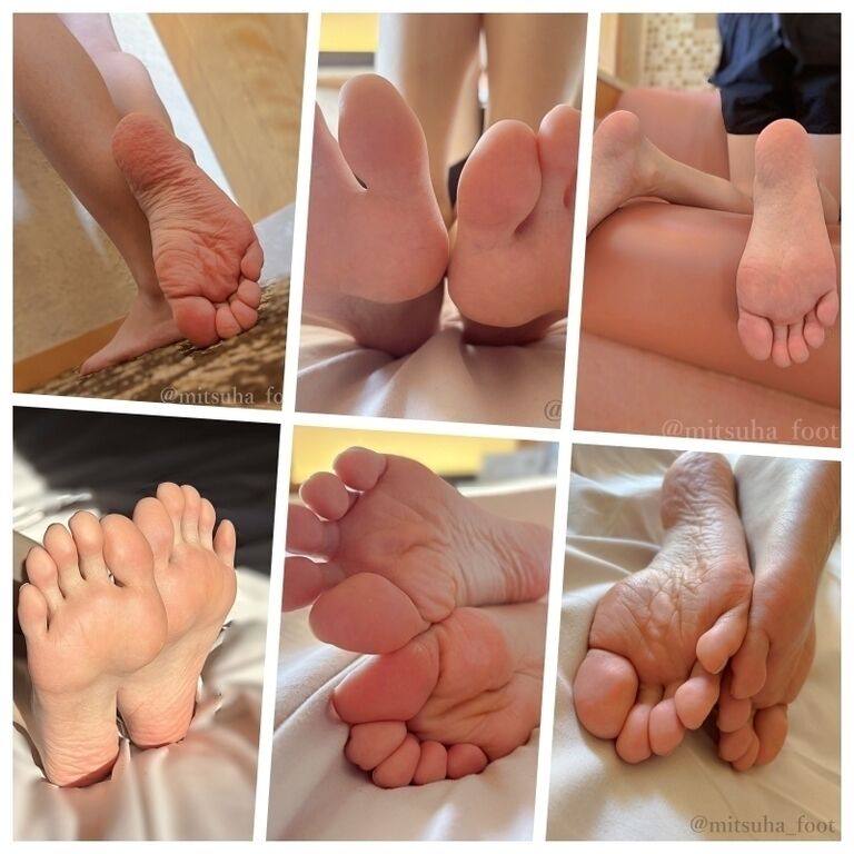 Mitsuha Foot Collection Pack 7 Sols(足裏）